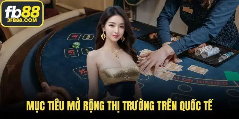 Mục tiêu mở rộng thị trường trên quốc tế